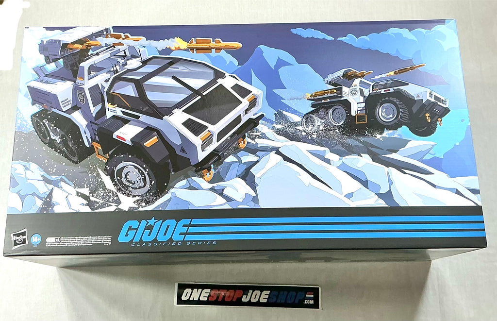 2026 CLASSIFIED G.I. JOE SNOW CAT & BIVOUAC #226 6" VEHICLE ONLY HASBRO PULSE HASLAB EXCLUSIVE LOOSE 100% COMPLETE