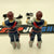 1985 VINTAGE ARAH G.I. JOE COBRA TOMAX & XAMOT V1 CRIMSON GUARD COMMANDERS LOOSE 100% COMPLETE (e)