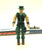 1988 VINTAGE ARAH G.I. JOE MUSKRAT V1 SWAMP FIGHTER LOOSE 100% COMPLETE (d)