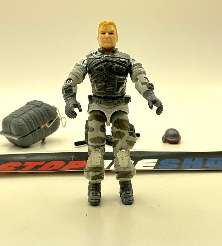 1990 VINTAGE ARAH G.I. JOE AIRBORNE V2 SKY PATROL PARACHUTE ASSEMBLER LOOSE 100% COMPLETE
