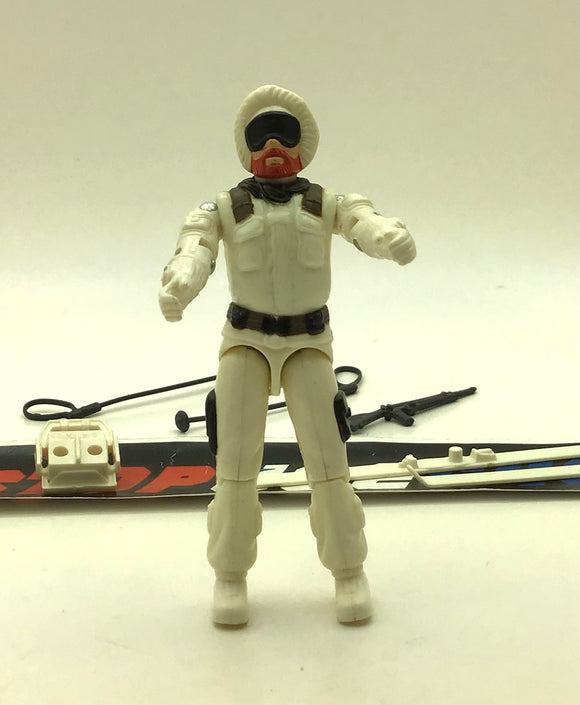 1983 VINTAGE ARAH G.I. JOE SNOW JOB V1 ARCTIC TROOPER LOOSE 100% COMPLETE (l)