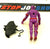 1988 VINTAGE ARAH G.I. JOE COBRA HYDRO-VIPER V1 UNDERWATER ELITE TROOPER LOOSE 100% COMPLETE (d)