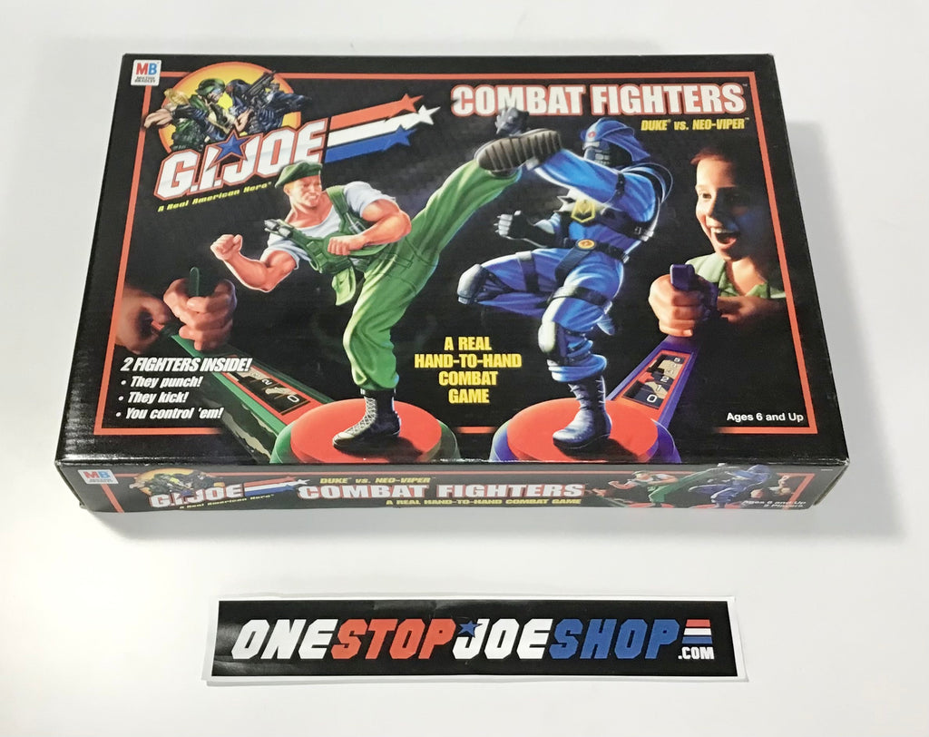 2002 GVC G.I. JOE COBRA MILTON BRADLEY COMBAT FIGHTERS GAME NEW SEALED