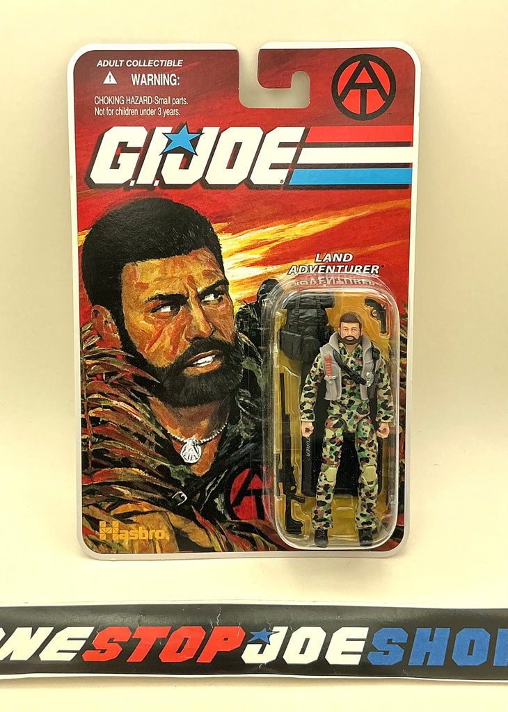 2010 G.I. JOE COBRA LAND ADVENTURER V1 COLLECTORS CLUB EXCLUSIVE NEW SEALED