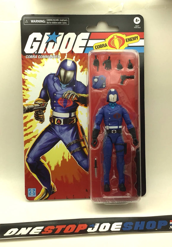 2024 CLASSIFIED RETRO CARDBACK G.I. JOE COBRA COMMANDER 6