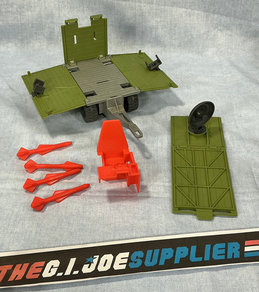 1987 VINTAGE ARAH G.I. JOE COASTAL DEFENDER VEHICLE BATTLE STATION LOOSE 100% COMPLETE (d)
