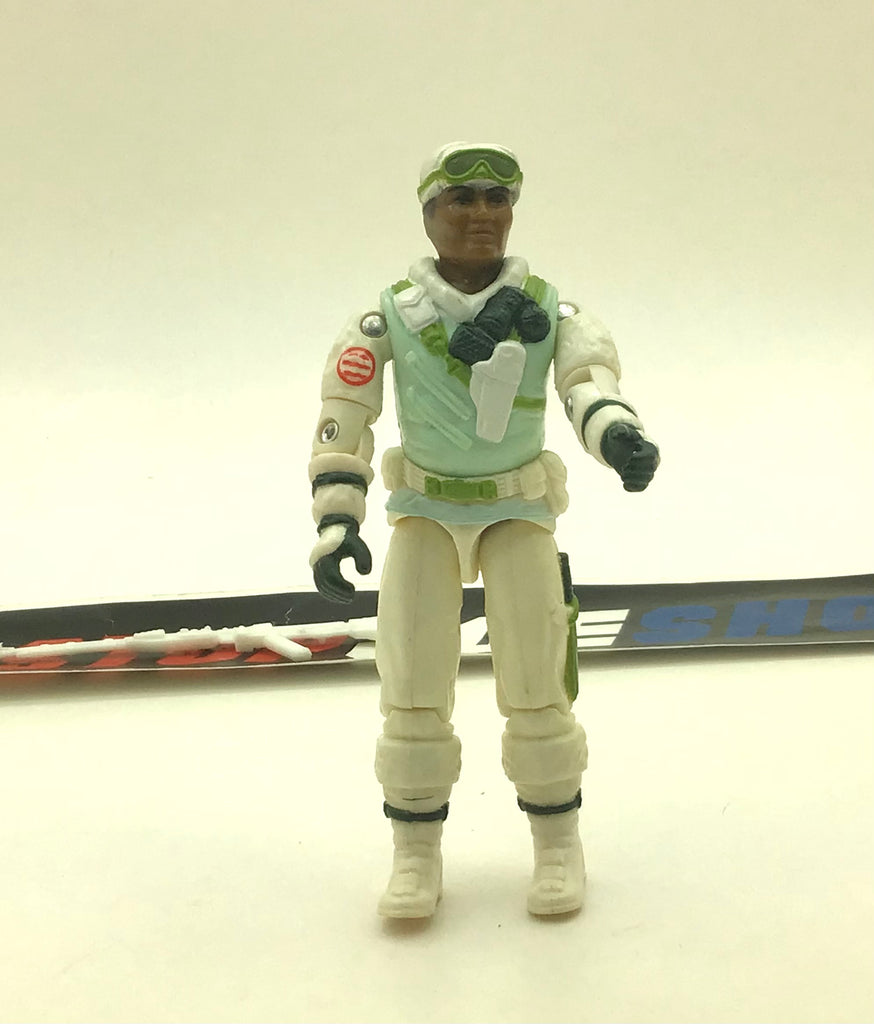 1986 VINTAGE ARAH G.I. JOE ICEBERG V1 ARCTIC ASSAULT TROOPER LOOSE 100% COMPLETE (h)