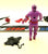 1988 VINTAGE ARAH G.I. JOE COBRA HYDRO-VIPER V1 UNDERWATER ELITE TROOPER LOOSE 100% COMPLETE (d)