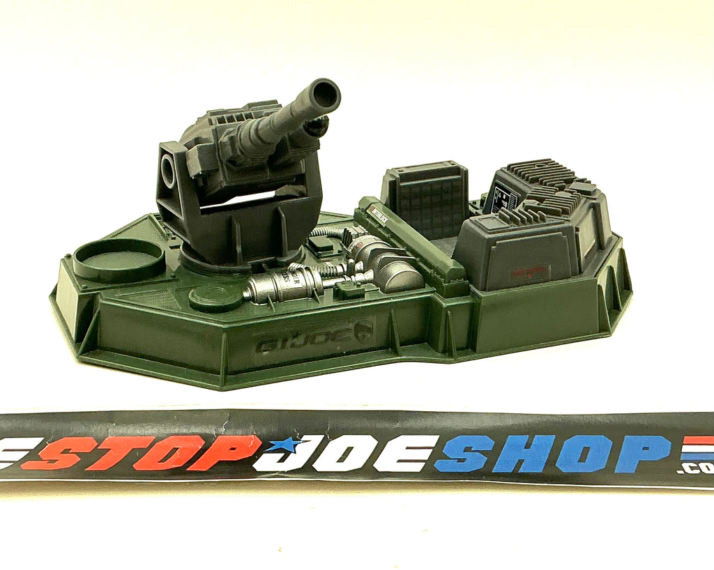 2009 ROC G.I. JOE L.A.W. LAW LASER ARTILLERY WEAPON WAL-MART EXCLUSIVE BATTLE STATION ONLY LOOSE 100% COMPLETE DECALS APPLIED (b) + BLUEPRINTS