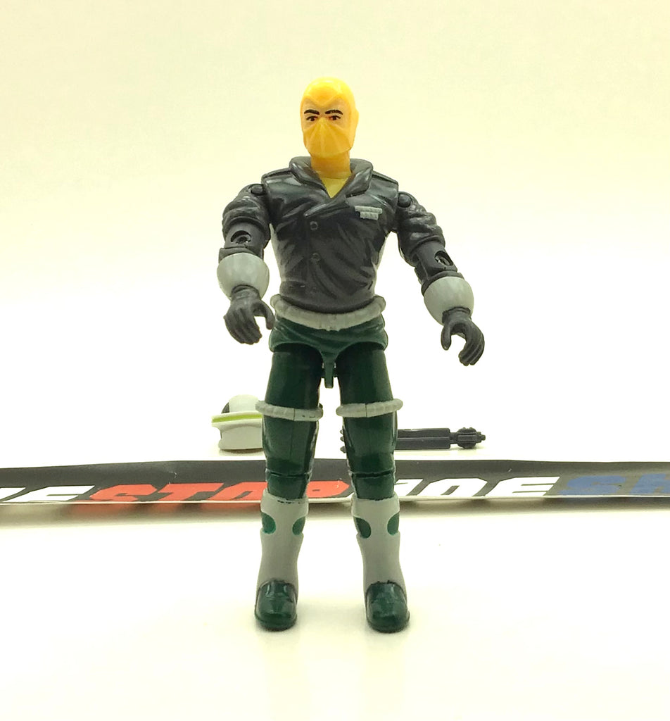 1990 VINTAGE ARAH G.I. JOE COBRA DECIMATOR V1 HAMMERHEAD VEHICLE DRIVER LOOSE 100% COMPLETE