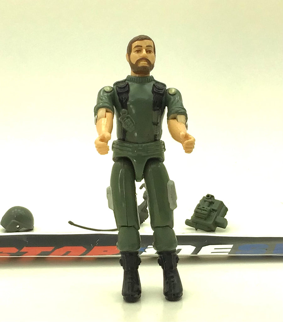 1982 VINTAGE ARAH G.I. JOE BREAKER V1 COMMUNICATIONS OFFICER LOOSE 100% COMPLETE (b)