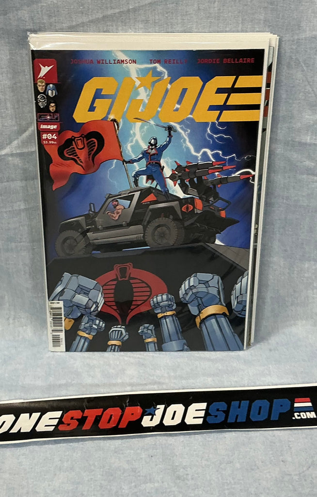 IMAGE SKYBOUND COMICS G.I. JOE (2024-ONGOING) ISSUE #4 [COVER A REILLY] COMIC BOOK FEBRUARY 2025
