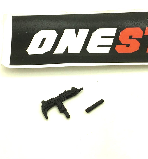 2013 RETALIATION SNAKE EYES V67 SUBMACHINE GUN W/ SILENCER SUPPRESSOR ACCESSORY PART CUSTOMS
