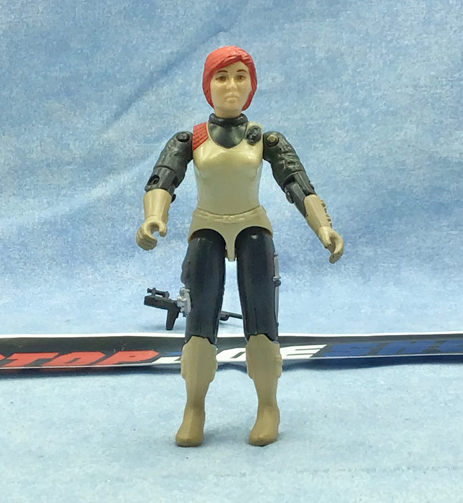 1982 1983 VINTAGE ARAH G.I. JOE SCARLETT V1.5 COUNTERINTELLIGENCE LOOSE 100% COMPLETE (a)