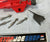 1988 VINTAGE ARAH G.I. JOE COBRA STELLAR STILETTO VEHICLE ONLY LOOSE 100% COMPLETE (d)