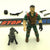 1984 VINTAGE ARAH G.I. JOE MUTT & JUNKYARD V1 K-9 OFFICER & ATTACK DOG LOOSE 100% COMPLETE (g)