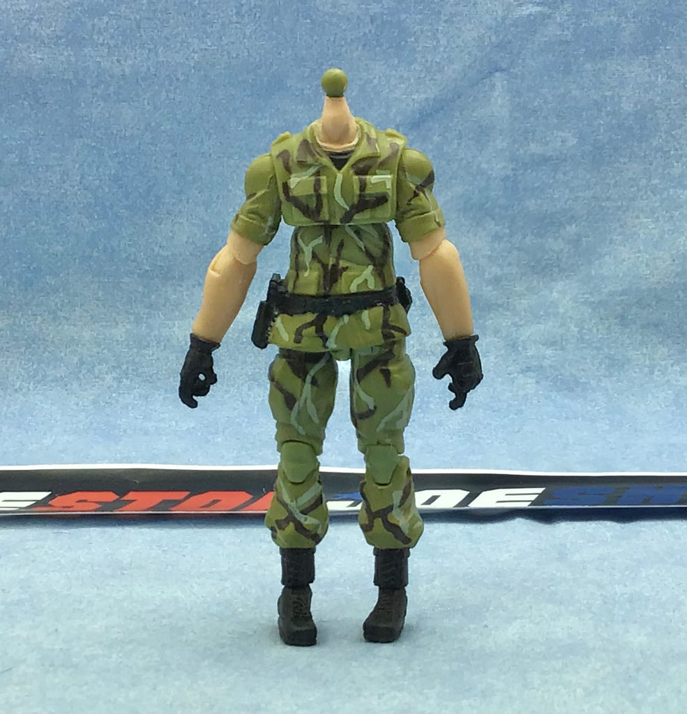 2009 ROC G.I. JOE PIT TROOPER V1 BODY PART CUSTOMS