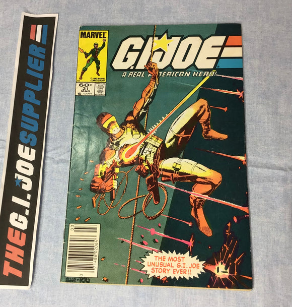 MARVEL COMICS G.I. JOE A REAL AMERICAN HERO (1982-1994) ISSUE #21 COMIC BOOK MARCH 1984 1ST PRINTING NEWSSTAND EDITION (b)
