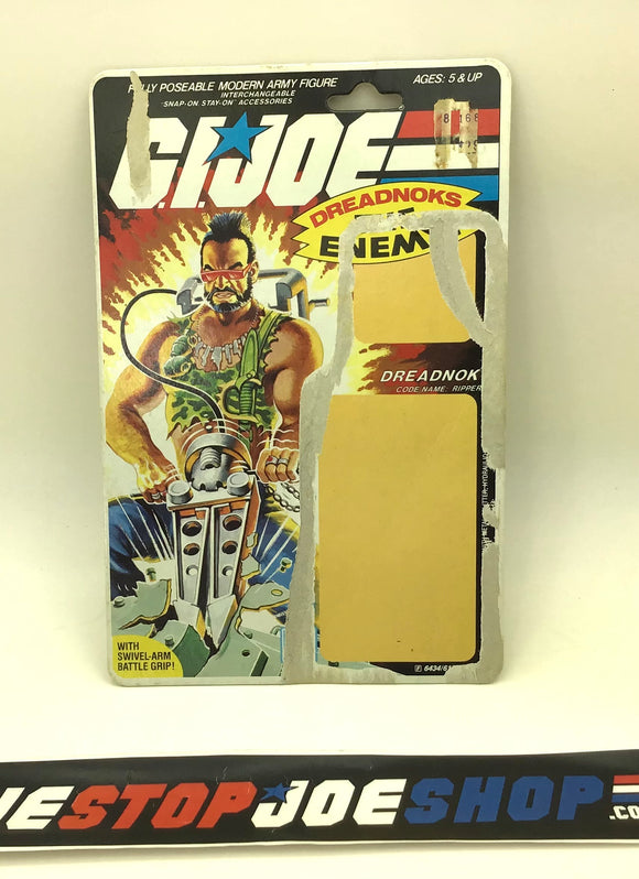 1985 VINTAGE ARAH RIPPER V1 FULL FILE CARD PEACH