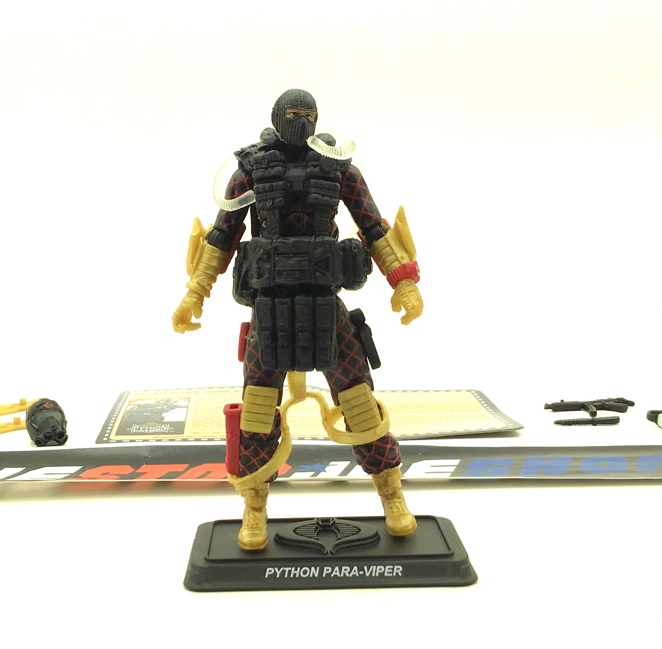 Python Patrol Joecon 2018 JOECON G.I. JOE COBRA PYTHON PATROL PARA-VIPER V3 AERIAL ASSAULT ...