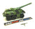 1984 ARAH G.I. JOE SLUGGER SELF PROPELLED CANNON VEHICLE ONLY LOOSE 100% COMPLETE (e)