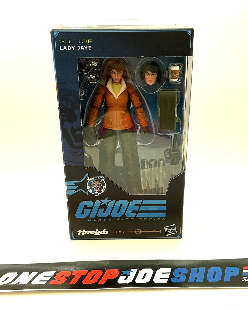 2026 CLASSIFIED G.I. JOE LADY JAYE #227 6" FIGURE HASBRO PULSE HASLAB EXCLUSIVE NEW SEALED
