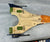 1987 VINTAGE ARAH G.I. JOE BATTLE FORCE 2000 VECTOR JET VEHICLE ONLY LOOSE 100% COMPLETE (c)