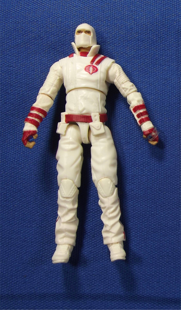 2009 ROC G.I. JOE COBRA STORM SHADOW V35 ALPHA VEHICLE ARASHIKAGE CYCLE DRIVER TARGET EXCLUSIVE LOOSE 100% COMPLETE NO F/C