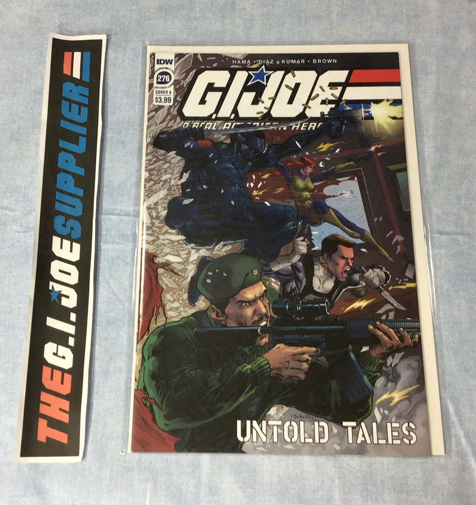 IDW PUBLISHING G.I. JOE A REAL AMERICAN HERO (2010-2022) ISSUE #276 [COVER A DIAZ] COMIC BOOK DECEMBER 2020 HIGH GRADE