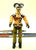 1987 VINTAGE ARAH G.I. JOE COBRA DREADNOK ZANZIBAR V1 DREADNOK PIRATE AIR SKIFF PILOT LOOSE 100% COMPLETE (h)