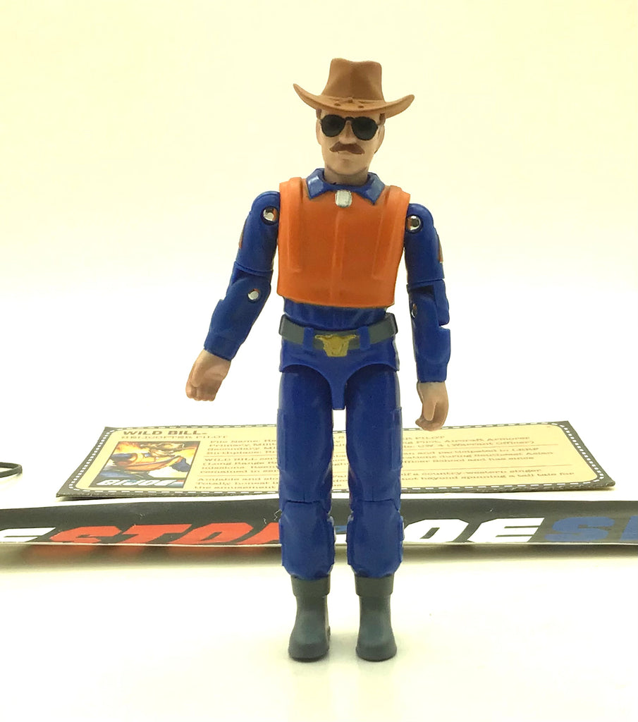 2025 SUPER7 REACTION+ G.I. JOE WILD BILL V1 DRAGONFLY HELICOPTER PILOT O-RING LOOSE 100% COMPLETE