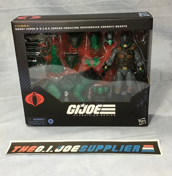 2025 CLASSIFIED G.I. JOE COBRA GHOST VIPER W/ D.I.R.E. BEAST #170 6