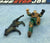 1984 VINTAGE ARAH G.I. JOE MUTT & JUNKYARD V1 K-9 OFFICER & ATTACK DOG LOOSE 100% COMPLETE (e)