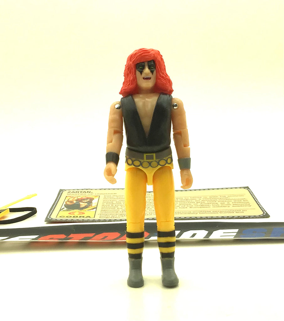 2025 SUPER7 REACTION+ G.I. JOE COBRA DREADNOK ZARTAN COLD SLITHER O-RING LOOSE 100% COMPLETE