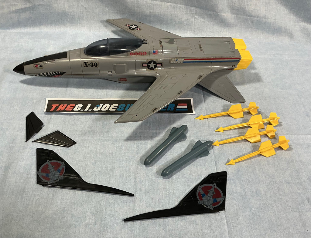 1986 VINTAGE ARAH G.I. JOE CONQUEST X-30 VEHICLE ONLY LOOSE 100% COMPLETE (d)