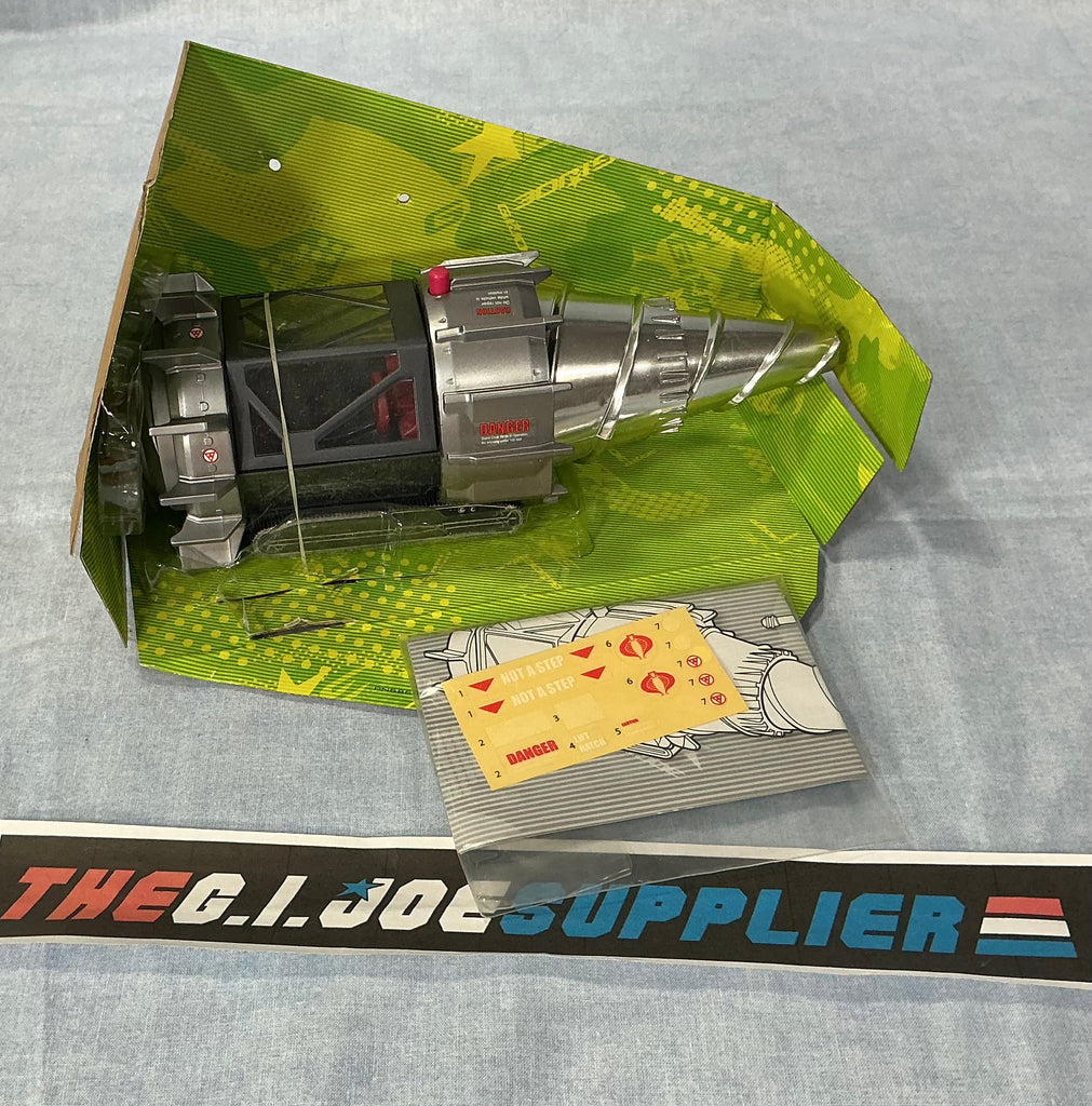 2009 ROC G.I. JOE COBRA MOLE POD ALPHA VEHICLE ONLY NEW LOOSE INCOMPLETE