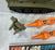1988 VINTAGE ARAH G.I. JOE WARTHOG A.I.F.V. VEHICLE ONLY LOOSE 100% COMPLETE (d)