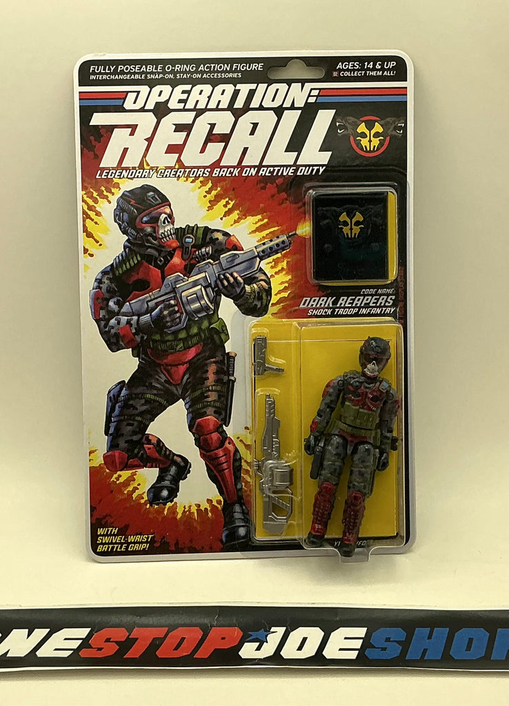 2025 OPERATION: RECALL DARK REAPERS V1 SHOCK TROOP INFANTRY O-RING NEW SEALED
