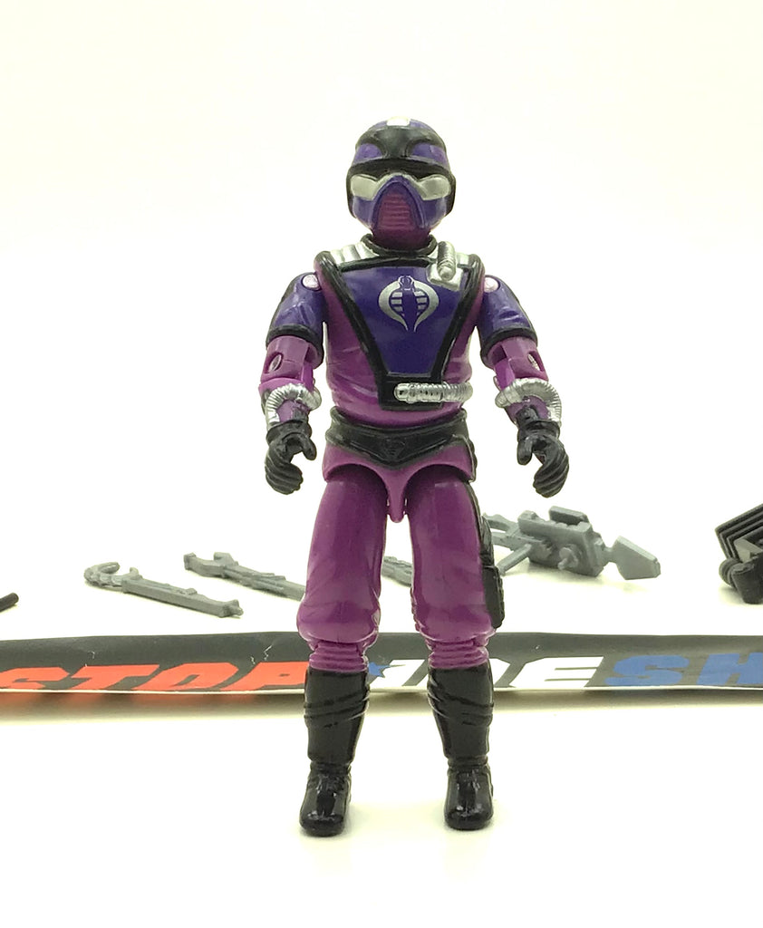 1987 VINTAGE ARAH G.I. JOE COBRA TECHNO-VIPER V1 BATTLEFIELD TECHNICIAN LOOSE 100% COMPLETE (d)