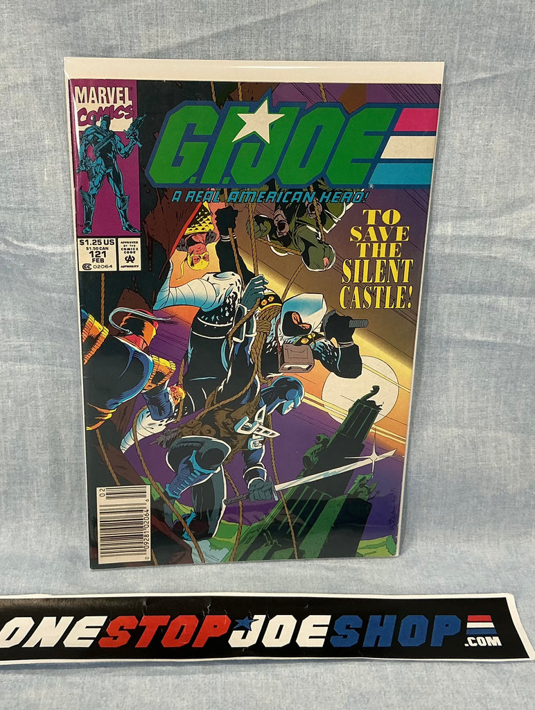 MARVEL COMICS G.I. JOE A REAL AMERICAN HERO (1982-1994) ISSUE #121 COMIC BOOK FEBRUARY 1992 NEWSSTAND EDITION (a)