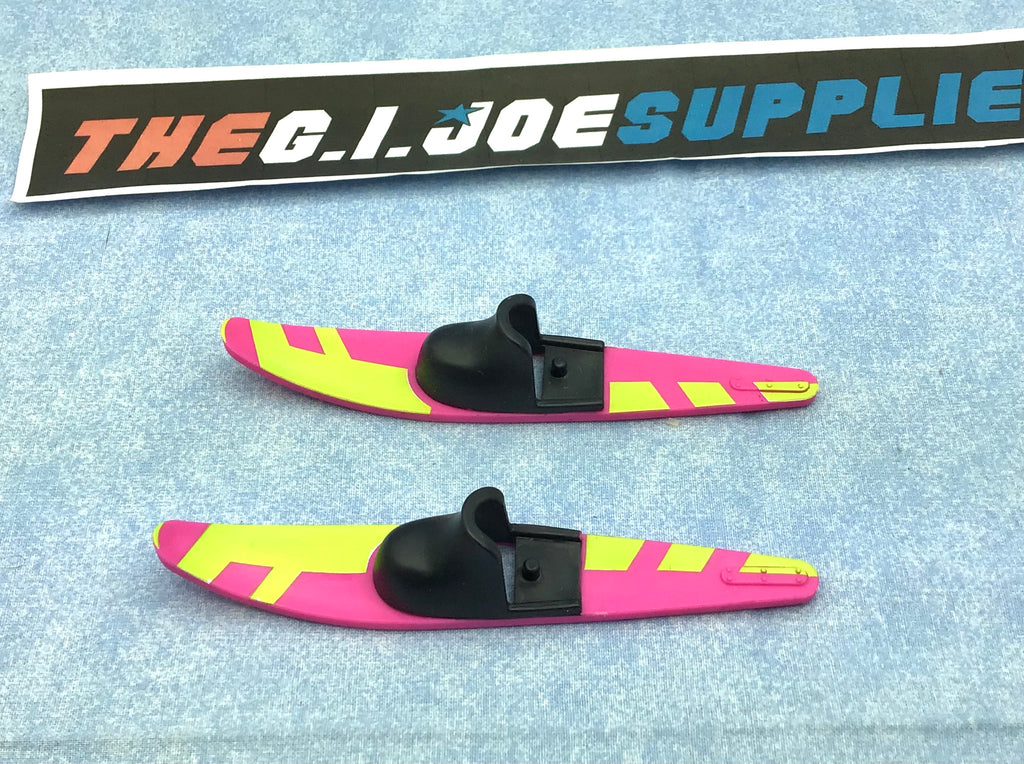 FORTNITE SHARK UPGRADE WATER SKI PAIR SET 3 3/4” SCALE FIGURE ACCESSORY PART CUSTOMS