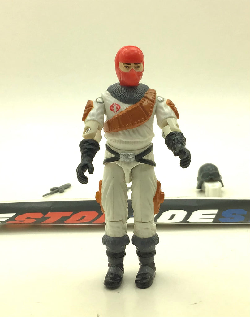 1987 VINTAGE ARAH G.I. JOE COBRA ICE VIPER V1 COBRA WOLF DRIVER LOOSE 100% COMPLETE (f)