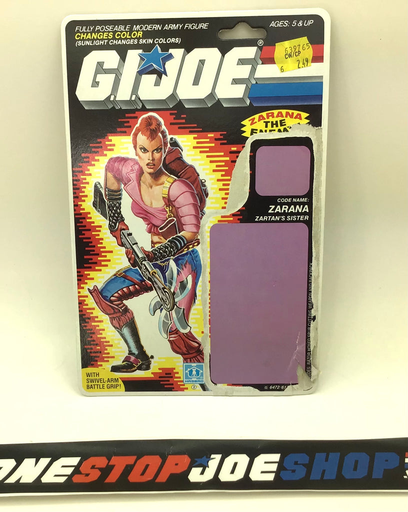 1986 VINTAGE ARAH ZARANA V1 FULL FILE CARD