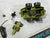 1985 VINTAGE ARAH G.I. JOE WEAPON TRANSPORT VEHICLE LOOSE 100% COMPLETE (c)
