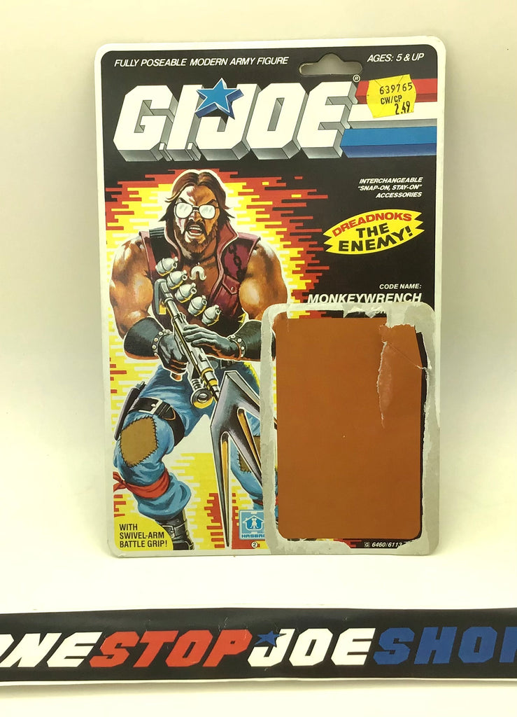 1986 VINTAGE ARAH MONKEYWRENCH V1 FULL FILE CARD (c)