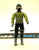 1989 VINTAGE ARAH G.I. JOE COBRA PYTHON TROOPER V1 PATROL INFANTRY LOOSE 100% COMPLETE (c)