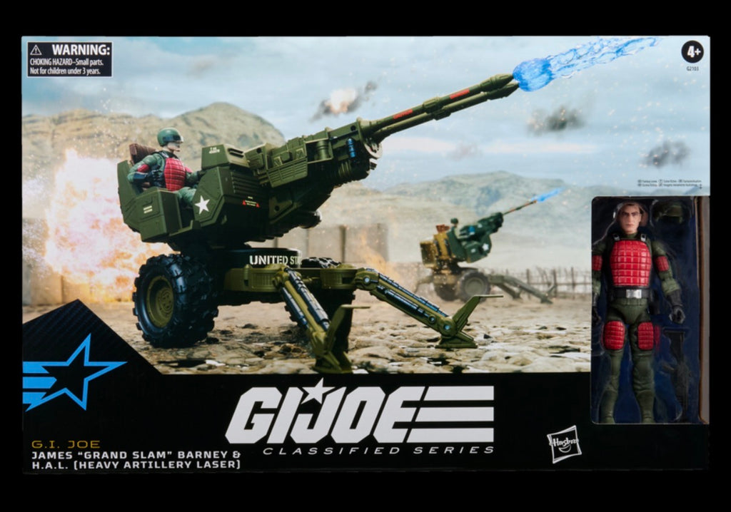 2026 CLASSIFIED G.I. JOE HAL W/ GRAND SLAM #213 6" VEHICLE HASBRO PULSE EXCLUSIVE NEW SEALED