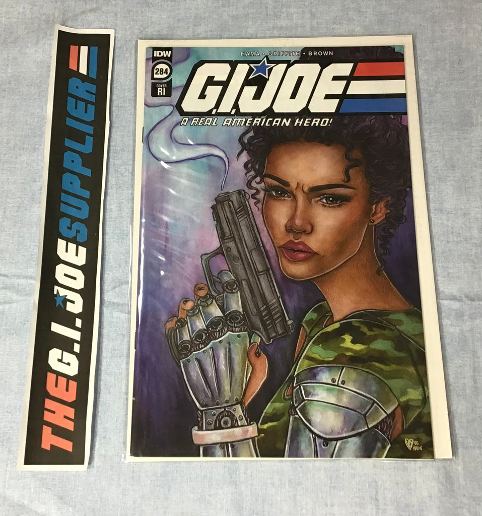 IDW PUBLISHING G.I. JOE A REAL AMERICAN HERO (2010-2022) ISSUE #284 [COVER RI 1:10 HOLLINS] COMIC BOOK JULY 2021 HIGH GRADE