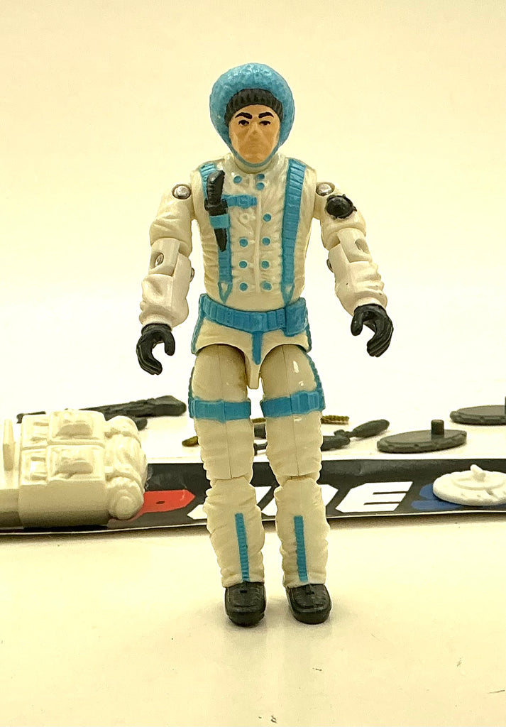 1990 VINTAGE ARAH G.I. JOE SUB-ZERO V1 WINTER OPERATIONS SPECIALIST LOOSE 100% COMPLETE (a)