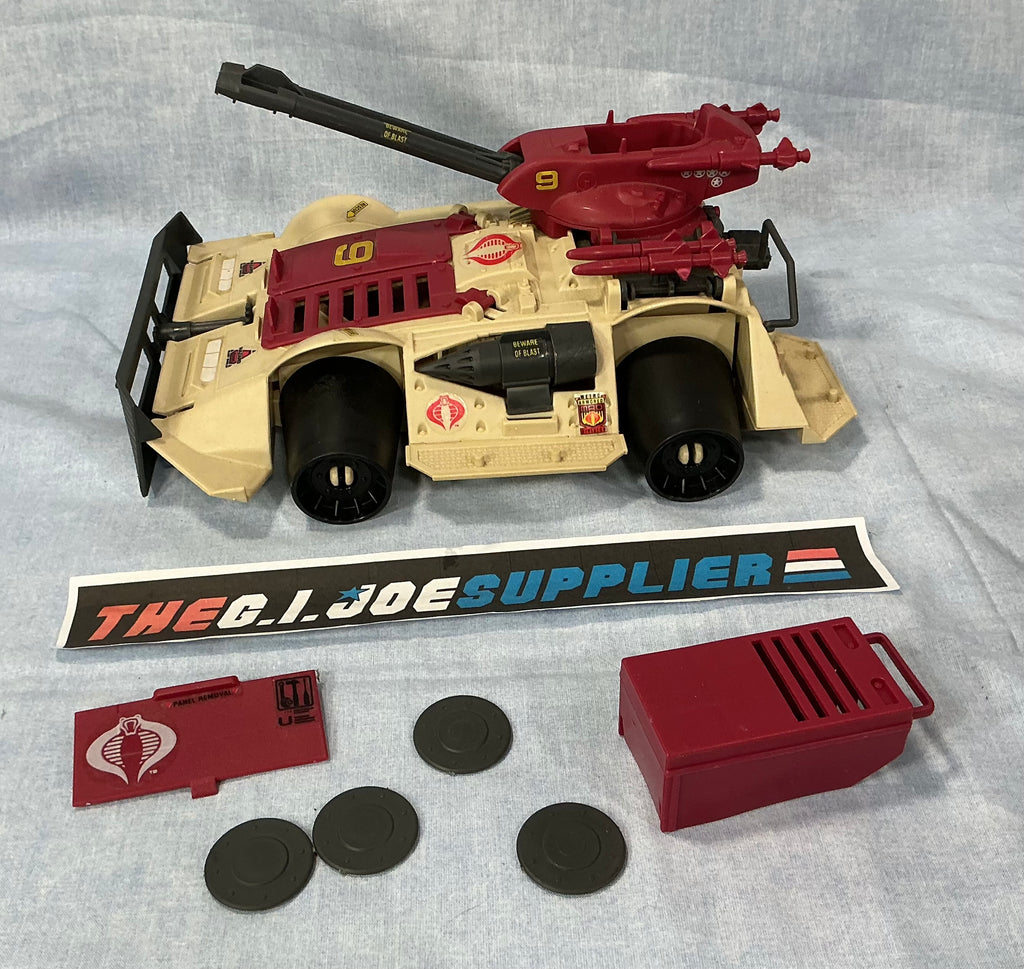 1990 ARAH G.I. JOE COBRA RAGE VEHICLE ONLY LOOSE 100% COMPLETE (c)